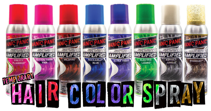 Manic Panic Amplified Temporary Spray Hair Colors – Westside Beauty Supply