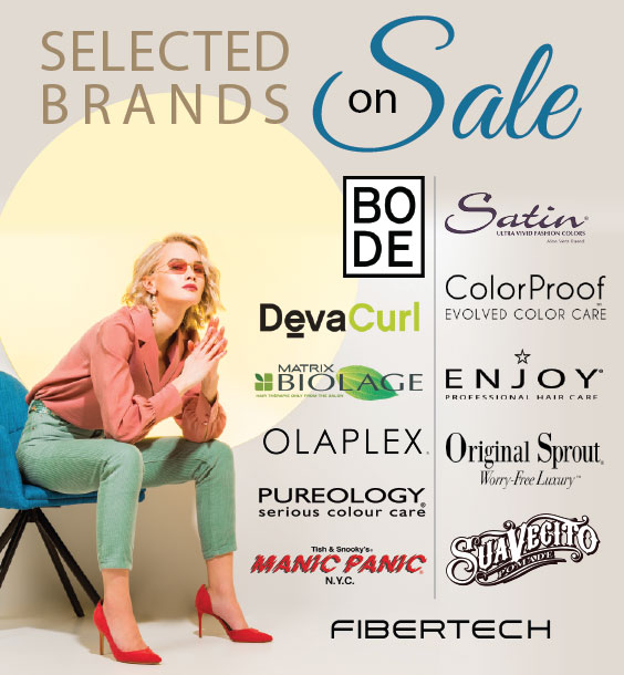 Sale on Selected Brands