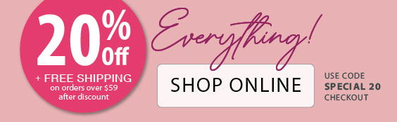 20% Off Everything Online