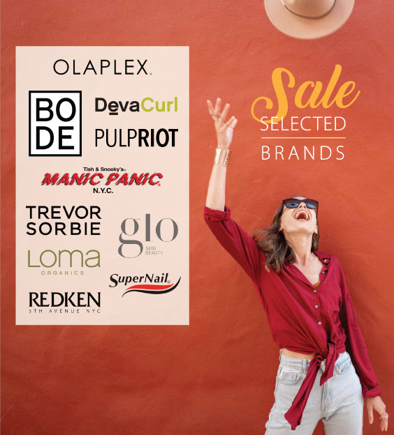 Selected Brands on Sale!