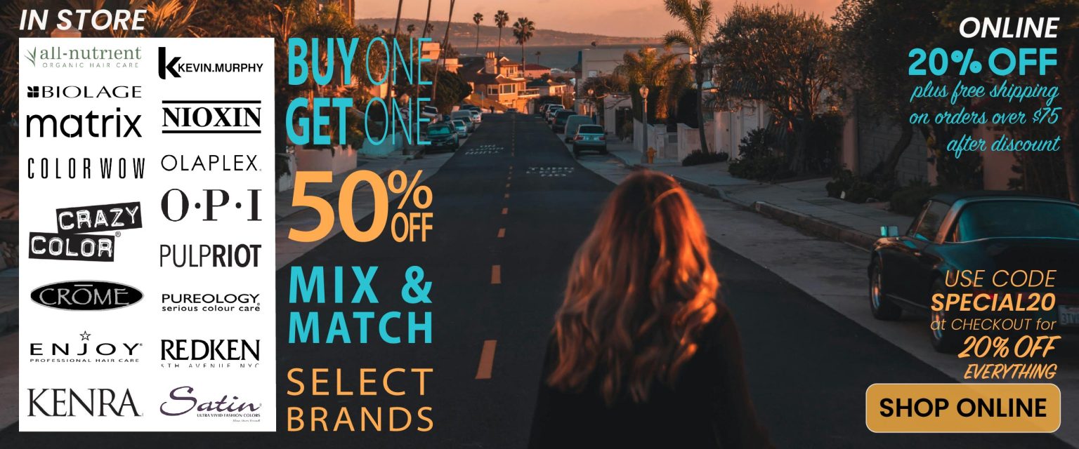 In-store and online sale